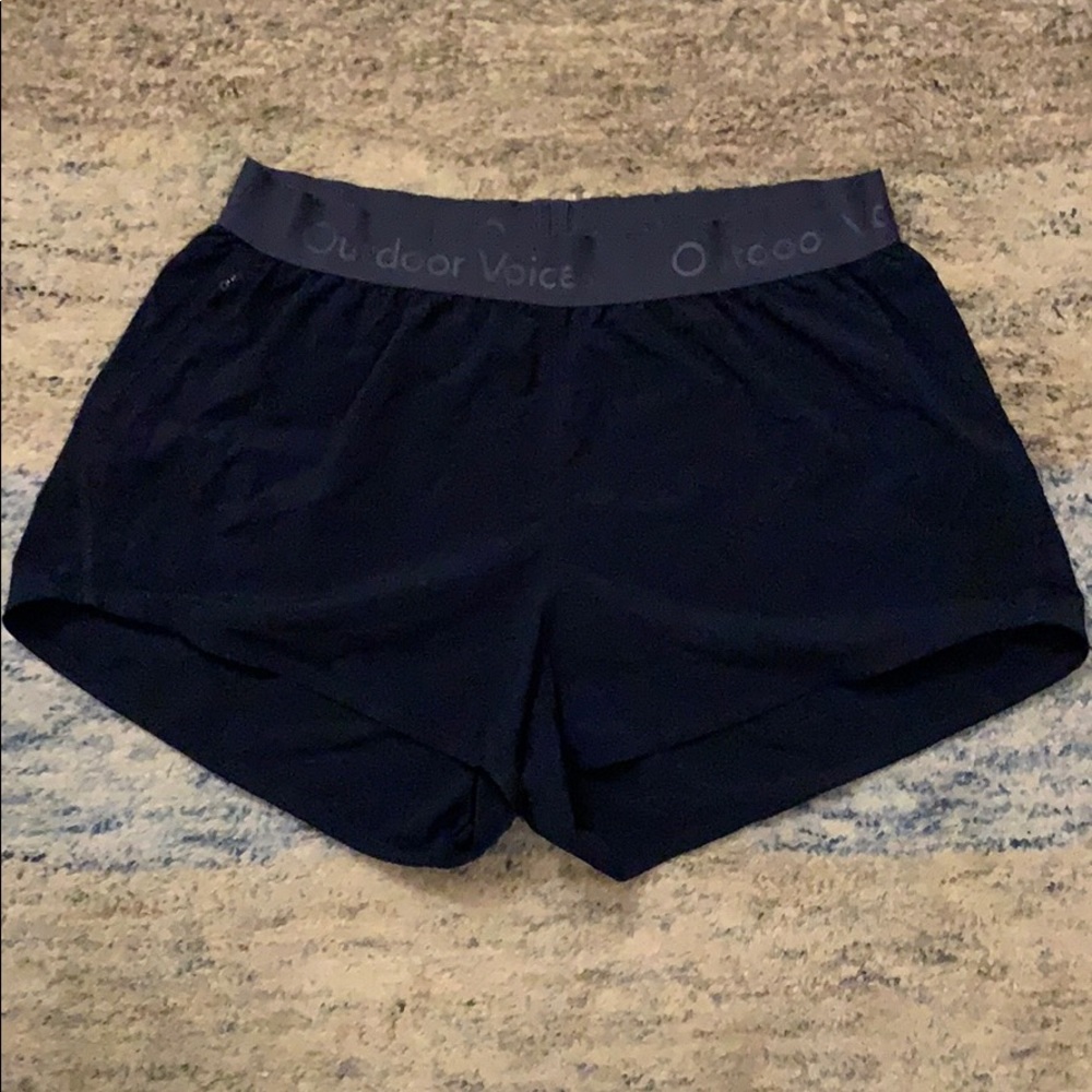 Outdoor Voices Navy Relay Shorts